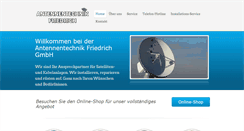 Desktop Screenshot of antennentechnik.de